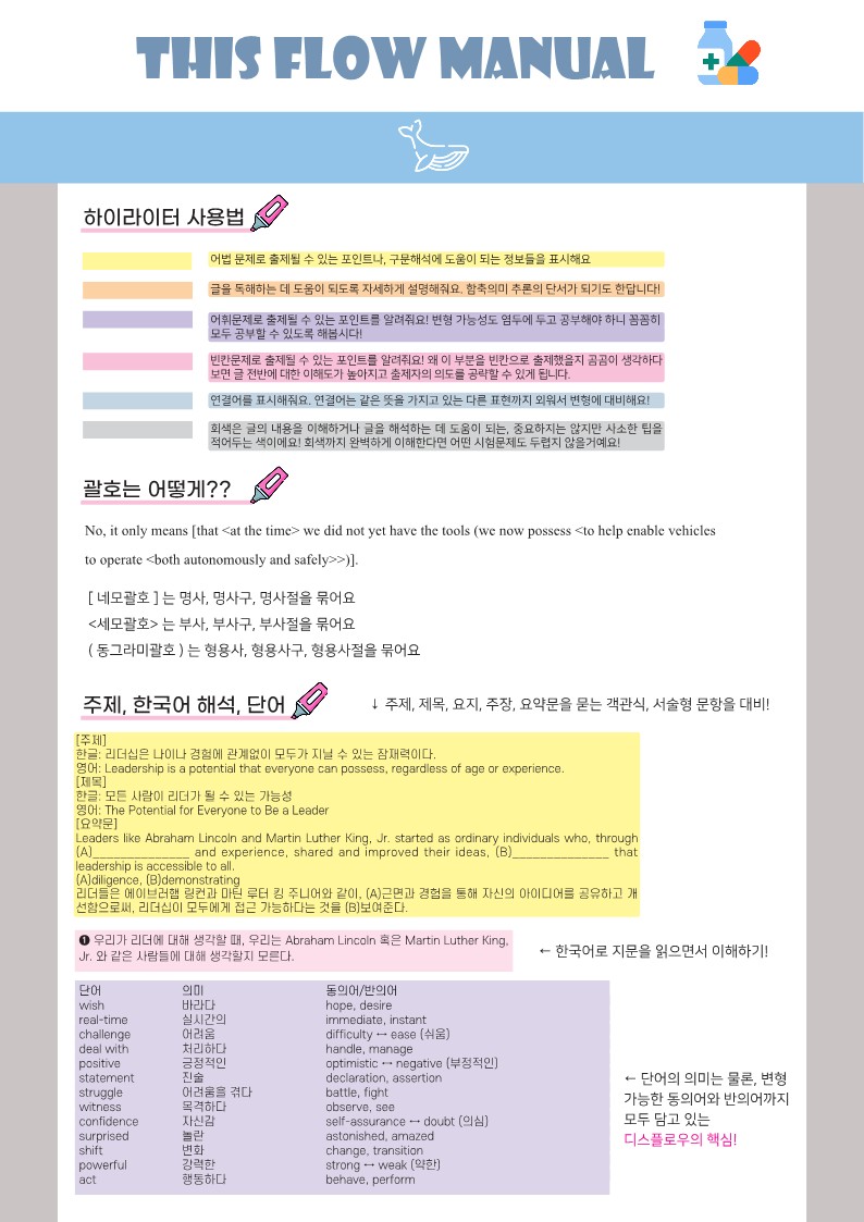 [This Flow] 2024년 3월 고1 모의고사 상세분석_promotion